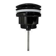 Донный клапан Azario AZ-105-BL-Н click-clack цвет Черный