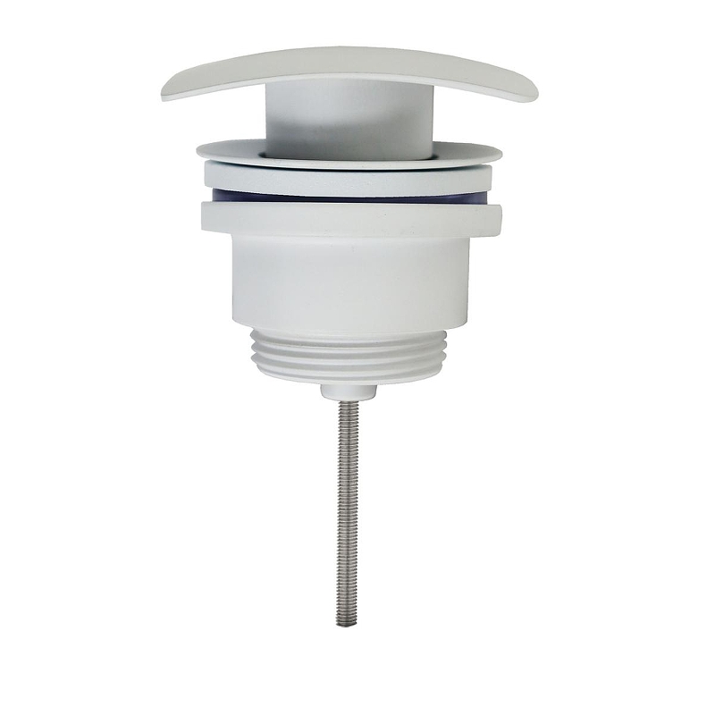 Донный клапан Azario AZ-106-WHI click-clack 