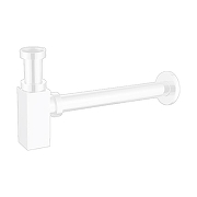 Сифон для раковины Azario AZ-109-WHI цвет Белый