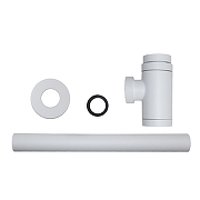 Сифон для раковины Azario AZ-108-WHI цвет Белый-1