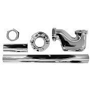 Сифон для раковины Azario AZ-110-CHR цвет Хром-1