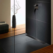 Душевой лоток Azario Klasik AZ-CH 850 KC2 с решеткой цвет Черный / под плитку-1