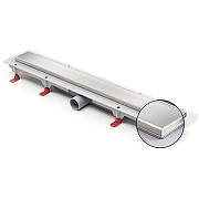 Душевой лоток Azario Klasik AZ-CH 650/50 KN с решеткой цвет Нержавеющая сталь / под плитку-2