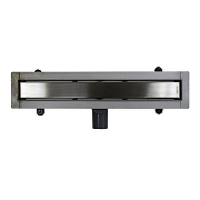 Душевой лоток Azario Ceramic AZPP01-50 Ceramic с решеткой цвет Нержавеющая сталь / под плитку-1