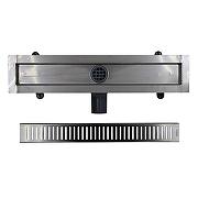 Душевой лоток Azario Stick AZPP01-90 Stick с решеткой цвет Нержавеющая сталь-2