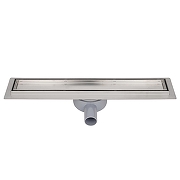 Душевой лоток Azario AZT3TILE550 с решеткой цвет Хром / под плитку-1