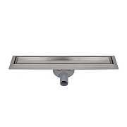 Душевой лоток Azario AZT3TILE800 с решеткой цвет Нержавеющая сталь / под плитку-1