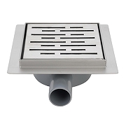 Душевой трап Azario AZZ3150 с решеткой цвет Нержавеющая сталь-1