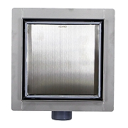 Душевой трап Azario AZZ3TILE150 с решеткой цвет Нержавеющая сталь / под плитку-1