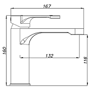 Смеситель для раковины Azario Viano AZ-158345226 цвет Белый матовый-1