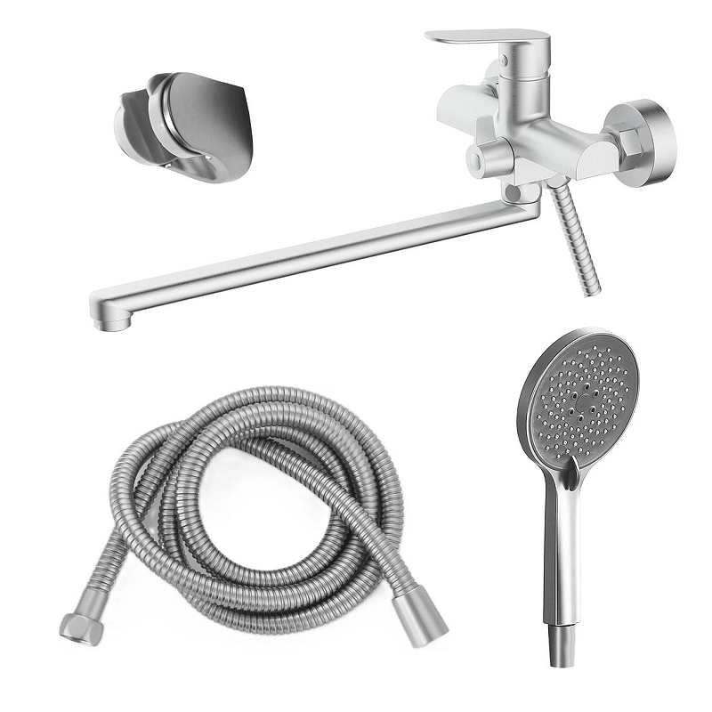 Смеситель для ванны Azario Alanti AZ-K1732BN универсальный 