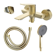 Смеситель для ванны Azario Lursy AZ-K3049MG цвет Золото матовое