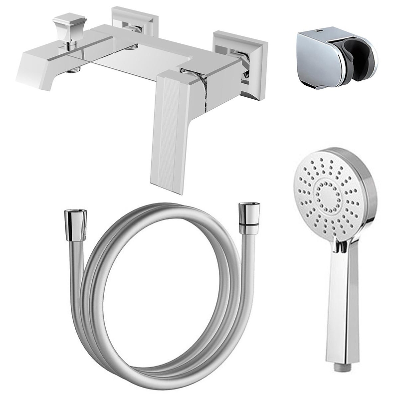 Смеситель для ванны Azario Exquisite AZ-VSN238340C 