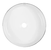 Раковина-чаша Azario 35.5 AZ-3134-ST-SW цвет Белый Серебро-1