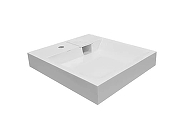 Раковина Azario Alice 50 CS00082258 на стиральную машину цвет Белый-2