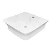 Раковина Azario 41 AZ-2257 цвет Белый глянцевый