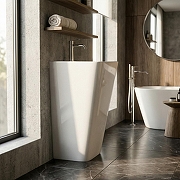 Раковина Azario Fretta Square 44 AZ-302 цвет Белый-6