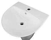 Раковина Azario Fretta Round 48 AZ-307 цвет Белый-5