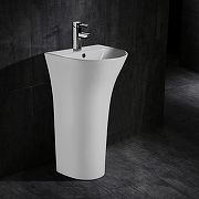 Раковина Azario Fretta Round 48 AZ-307 цвет Белый-7