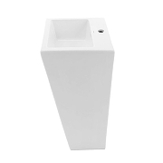 Раковина Azario Fretta Square 44 AZ-303 цвет Белый-2