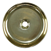 Раковина-чаша Azario 35.5 AZ-3134-ST-WG цвет Белый, Золото-1