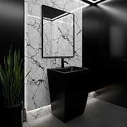 Раковина Azario Comella 48 AZ-314MB цвет Черный матовый-4