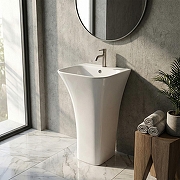 Раковина Azario Fretta Square 45 AZ-315 цвет Белый-5