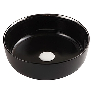 Раковина-чаша Azario 38.5 AZ-4003 цвет Черный глянцевый