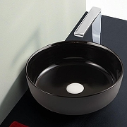 Раковина-чаша Azario 38.5 AZ-4003 цвет Черный глянцевый-1