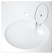 Раковина Azario Elegance 59.2 CS00078300 на стиральную машину цвет Белый-1