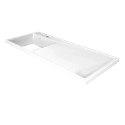 Раковина Azario Paola Magenta 110 L CS00078450 с местом под стиральную машину цвет Белый-4