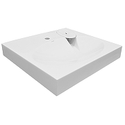 Раковина Azario Estet 60 CS00082259 на стиральную машину цвет Белый-2