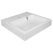 Раковина Azario Slim 60 CS00086608 на стиральную машину цвет Белый-2