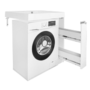 Раковина Azario Ritsa 80 CS00093810 с местом под стиральную машину цвет Белый-5