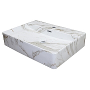 Раковина Azario 60 AZ-2173-M845 цвет Светлый мрамор