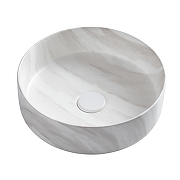 Раковина-чаша Azario 35.5 AZ-3134-M817 цвет Светлый мрамор