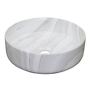 Раковина-чаша Azario 35.5 AZ-3134-M817 цвет Светлый мрамор-2