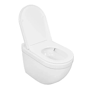 Унитаз Azario Fora AZ-0017-UQ1 подвесной цвет Белый с сиденьем Микролифт-2