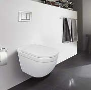 Унитаз Azario Fora AZ-0017-UQ1 подвесной цвет Белый с сиденьем Микролифт-3