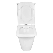 Унитаз компакт Azario Avero AZ-3121-G цвет Белый с бачком и сиденьем Микролифт-1