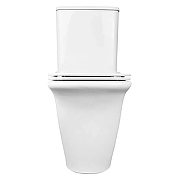 Унитаз компакт Azario Avero AZ-3121-G цвет Белый с бачком и сиденьем Микролифт-3