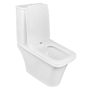 Унитаз компакт Azario Avero AZ-3121-G цвет Белый с бачком и сиденьем Микролифт-6