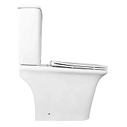 Унитаз компакт Azario Avero AZ-3121-G цвет Белый с бачком и сиденьем Микролифт-7