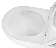 Унитаз Azario Terso AZ-092E-UQ3 подвесной цвет Белый с сиденьем Микролифт-5