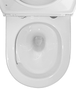 Унитаз Azario Terso AZ-092E-UQ3 подвесной цвет Белый с сиденьем Микролифт-7