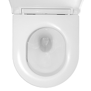 Унитаз Azario Terso AZ-092E-UQ3 подвесной цвет Белый с сиденьем Микролифт-8