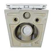 Унитаз Azario Vento AZ-1046 подвесной цвет Белый с сиденьем Микролифт-7