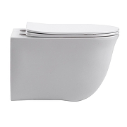 Унитаз Azario Lista AZ-1177T подвесной цвет Белый с сиденьем Микролифт-7