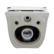 Унитаз Azario Lista AZ-1177T подвесной цвет Белый с сиденьем Микролифт-10