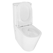Унитаз компакт Azario Lander AZ-1257A цвет Белый с бачком и сиденьем Микролифт-3